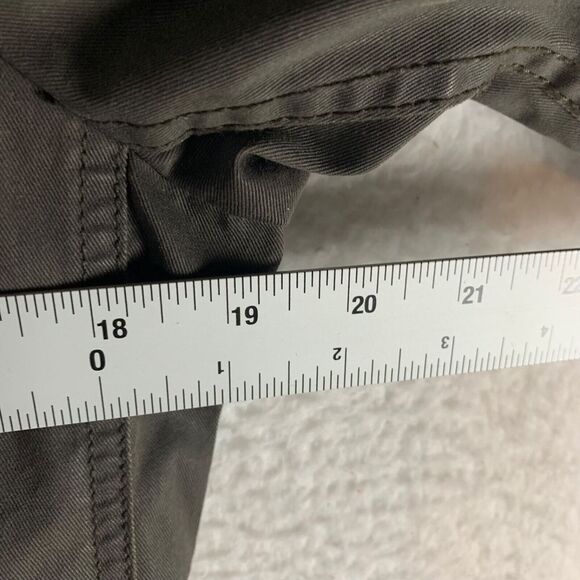 J. Crew Women's Waist Cinched Full Zip Snap Relaxed Boyfriend Field Moss Jacket - Picture 3 of 7